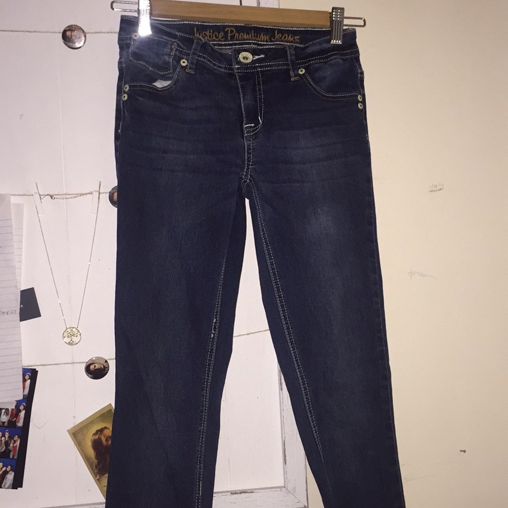 Justice premium denim jeans